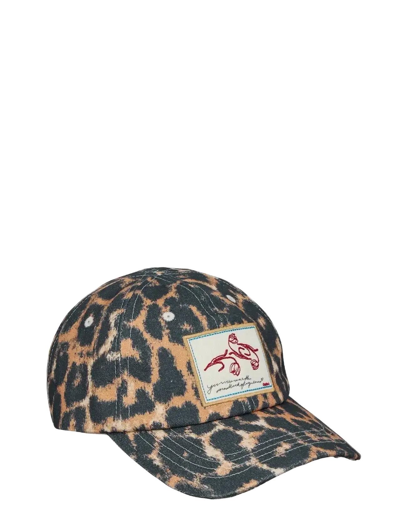 Becksöndergaard Leopa Cap - Accessories - BLACK / brown