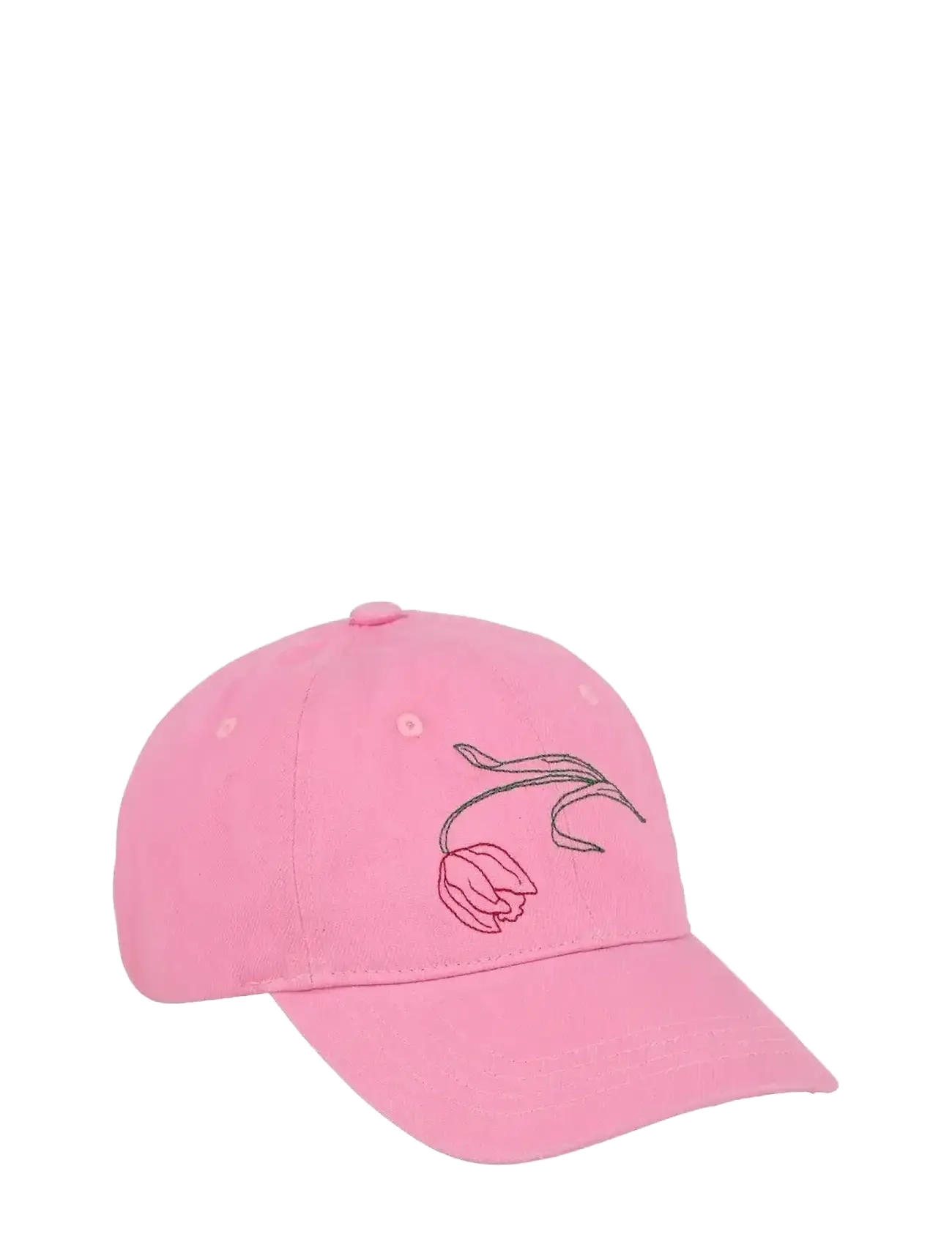Becksöndergaard Tulipa Denima Cap, One Size, Headwear, Rosa - Caps, Frauen