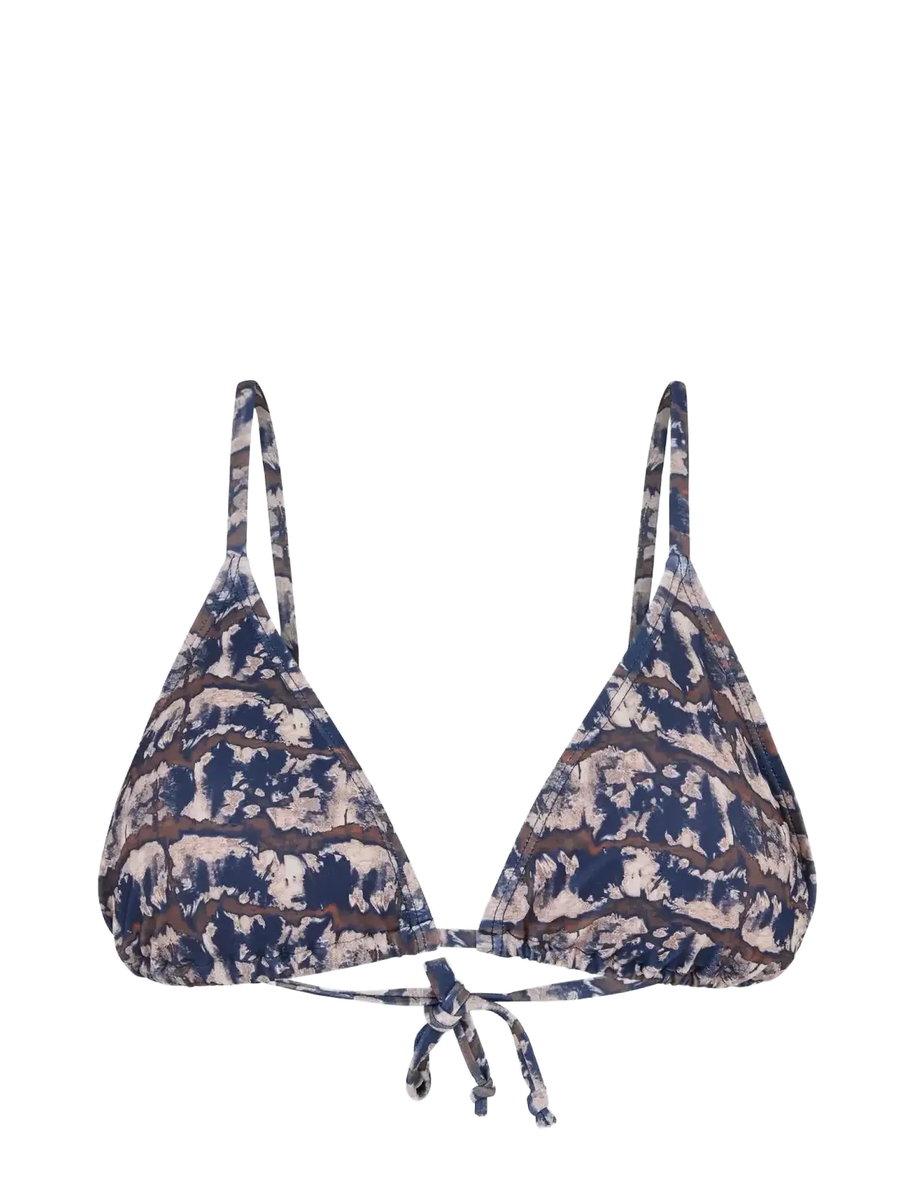 Becksöndergaard Tinea Tiedye Bella Bikini Top - Bademode - MOCHA BROWN / multi
