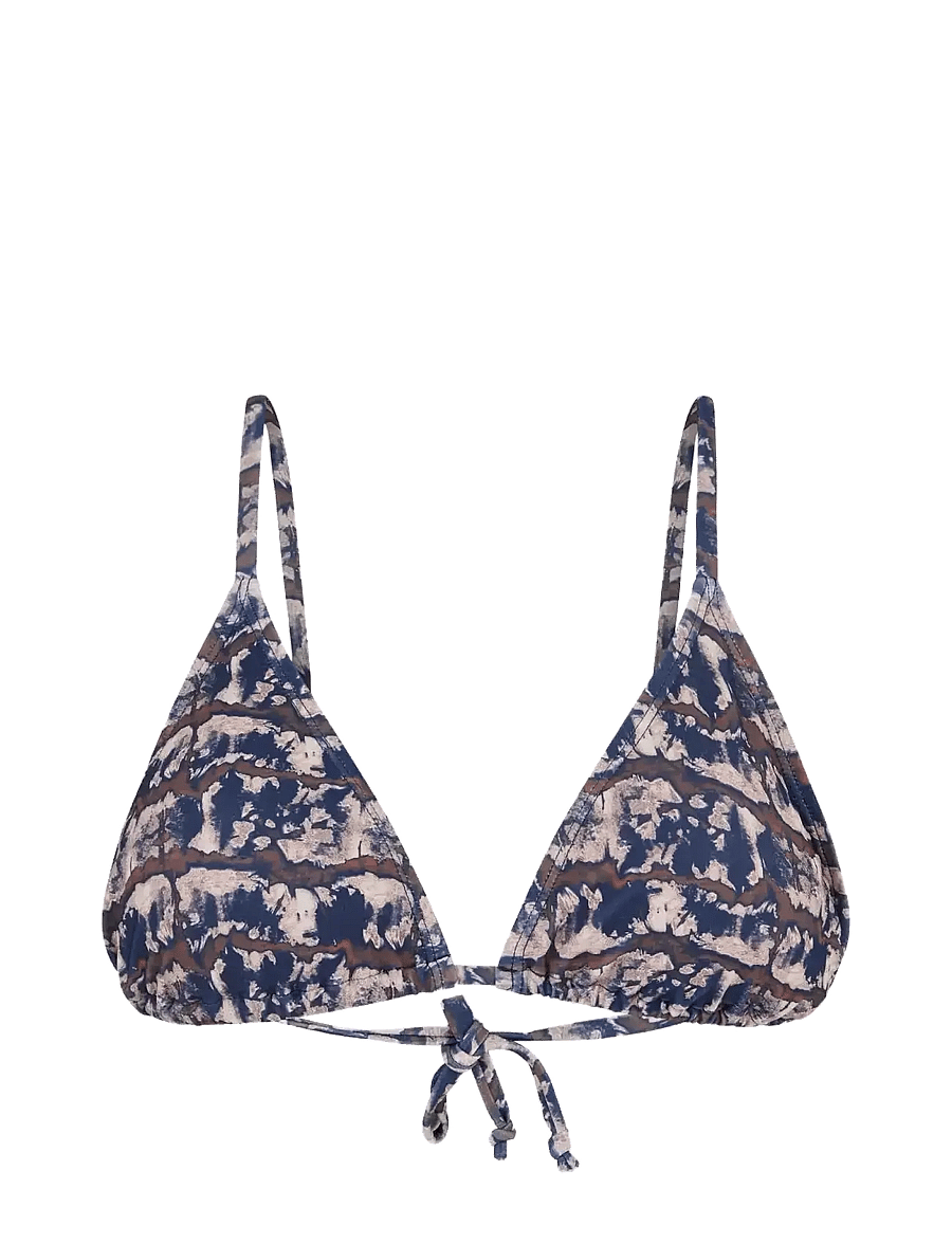Becksöndergaard - Tinea Tiedye Bella Bikini Top - dreieck-bikini-oberteile - mocha brown - 0