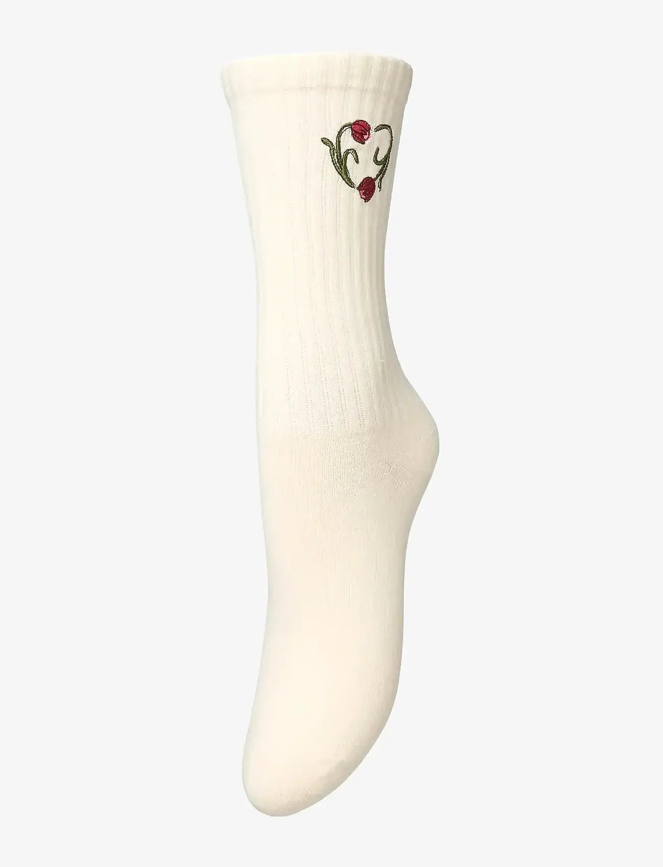 Becksöndergaard - Tulipa Cotta Sock - tavalliset sukat - birch white - 0