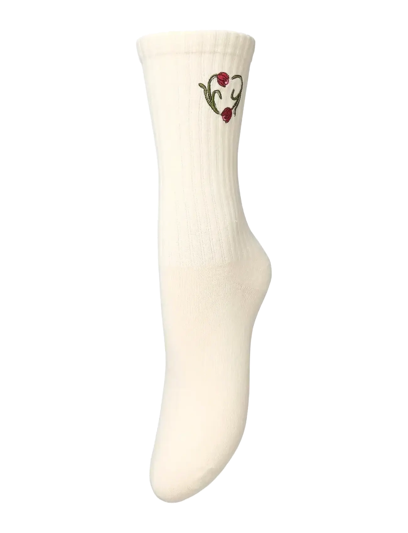 Becksöndergaard Tulipa Cotta Sock - Strumpor - BIRCH WHITE / cream