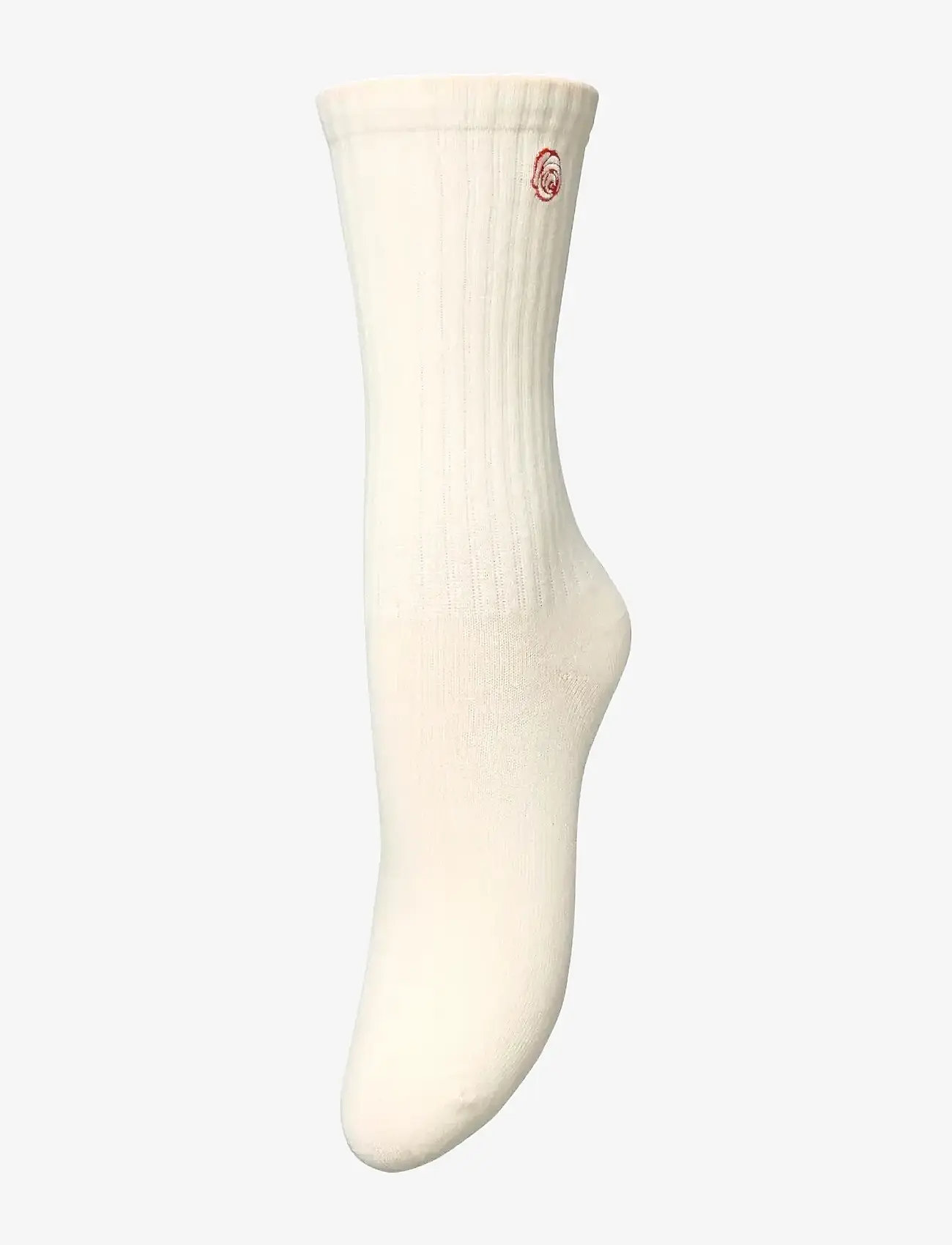 Becksöndergaard - Rosia Cotta Sock - vanliga strumpor - birch white - 0