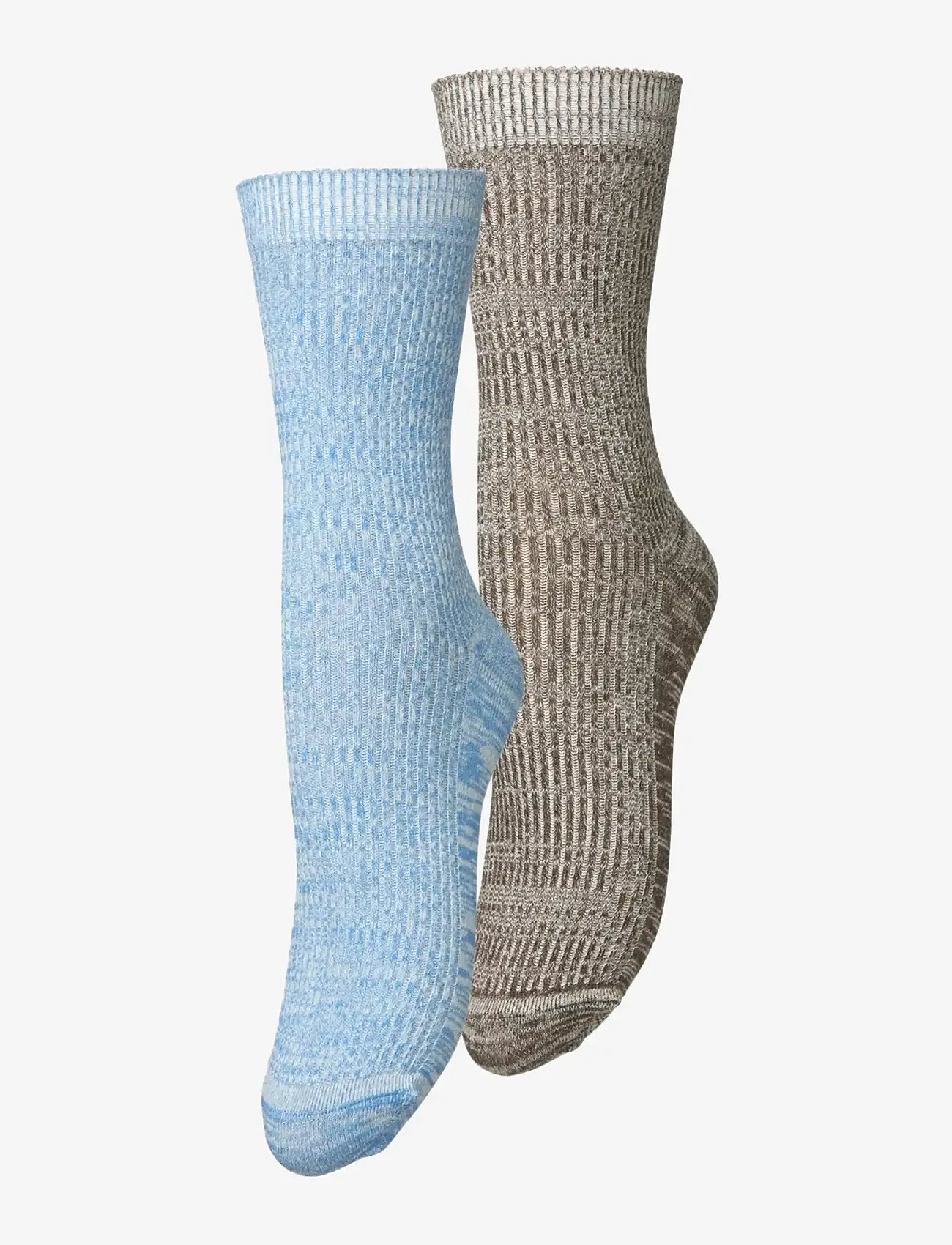 Becksöndergaard - Mela Cotta Sock 2 Pack - crew-socken - blue/brown - 0
