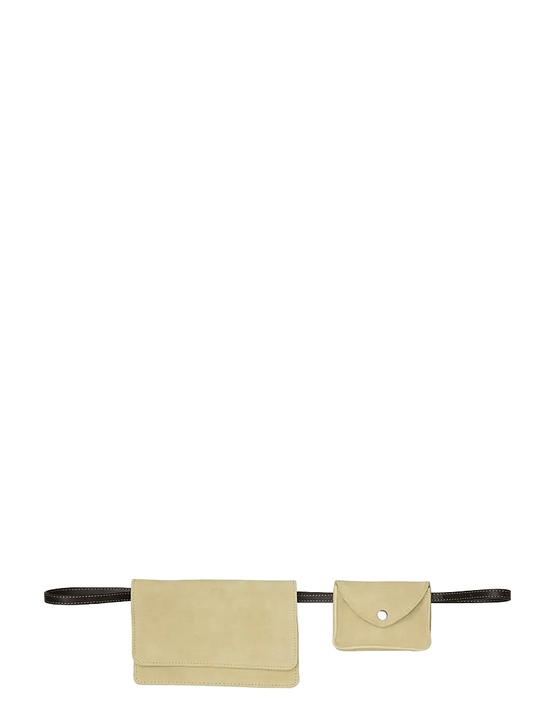 Becksöndergaard - Suede Beltch Bag - mode trends - moonstone yellow - 0