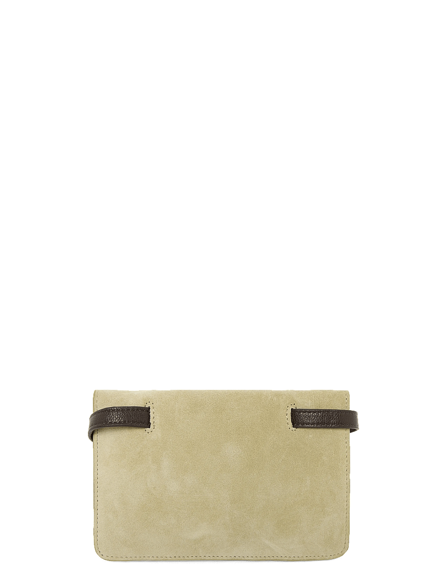Becksöndergaard - Suede Beltch Bag - muotitrendit - moonstone yellow - 1