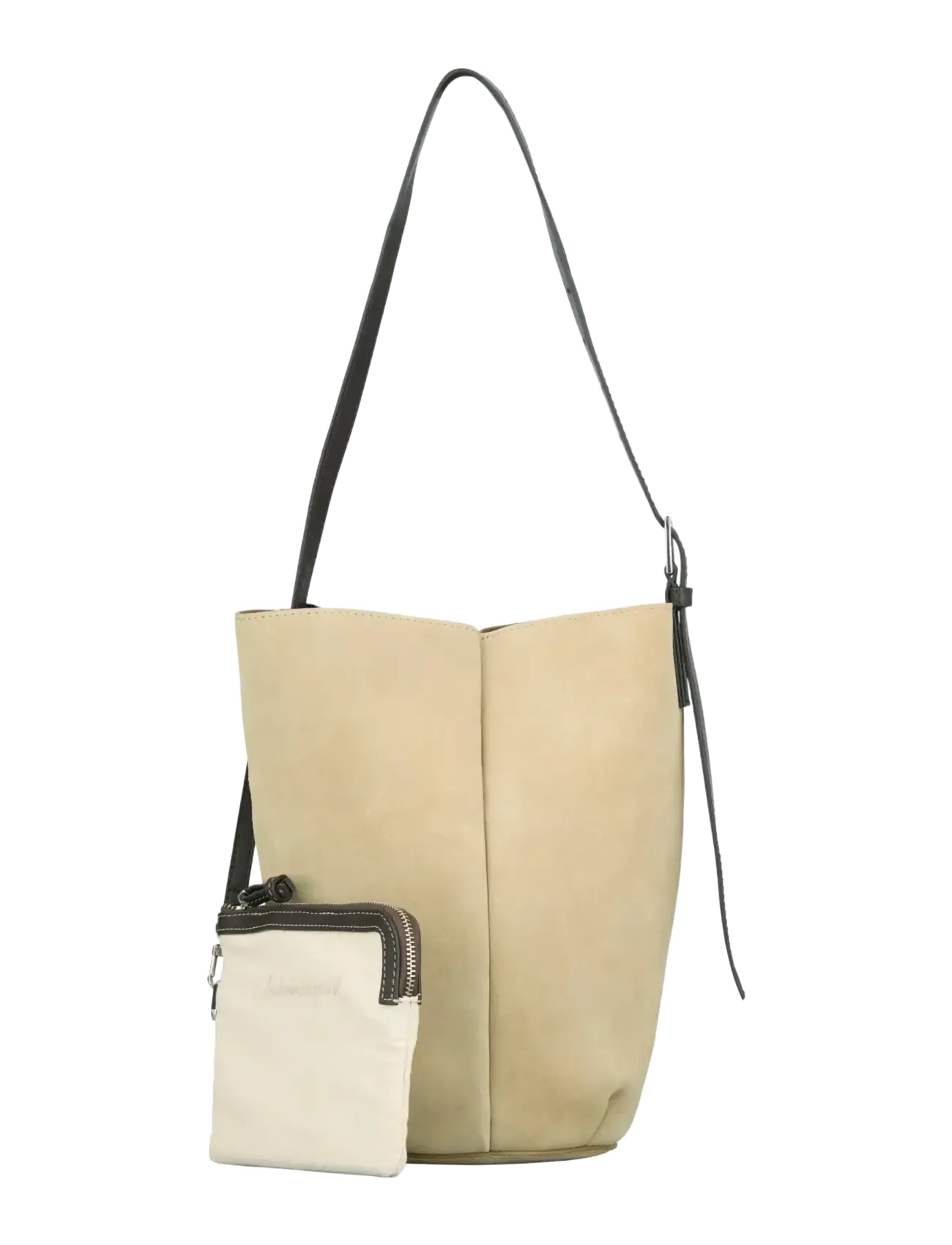 BECKSÖNDERGAARD Wildleder Tuli Tasche Beige - One Size - Damen