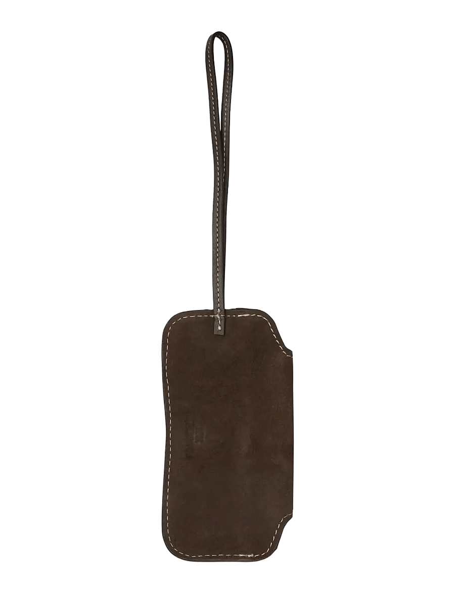 Becksöndergaard - Suede Sunglasses Bag - eyeglass cases - chocolate torte - 2