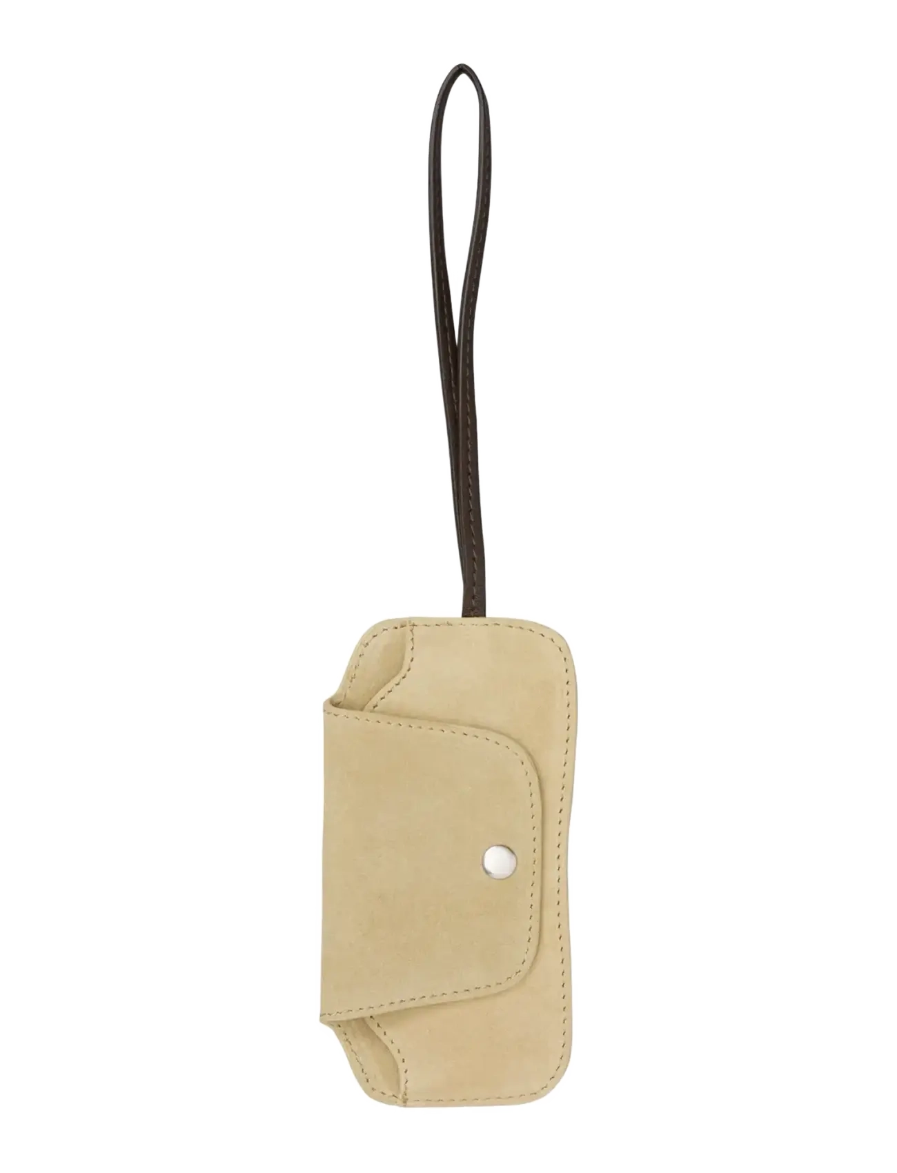 Becksöndergaard Suede Sunglasses Bag, One Size, Sunglasses, Beige - Eyeglass Cases, Frauen
