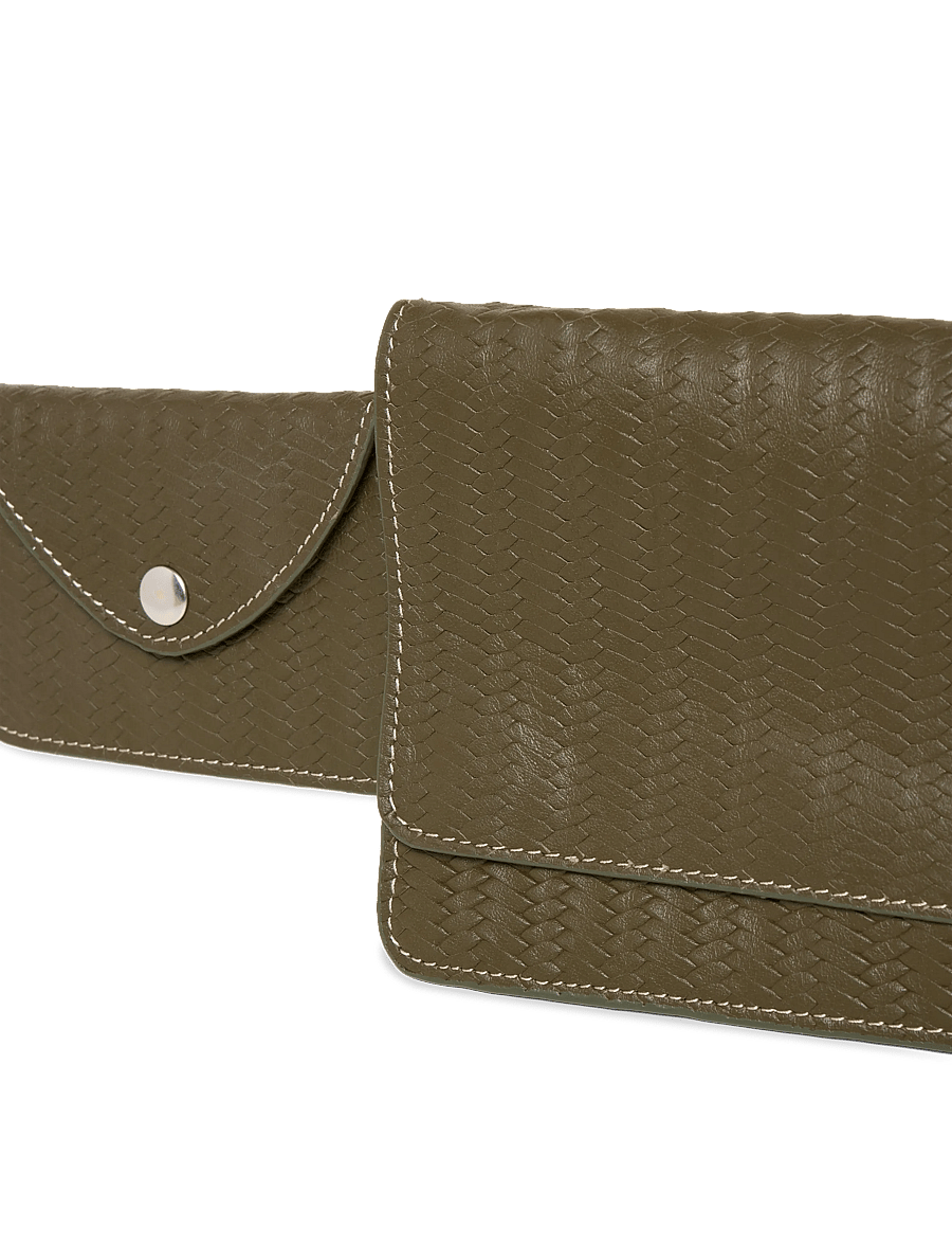Becksöndergaard - Leava Beltch Bag - moetrendid - dark olive - 2