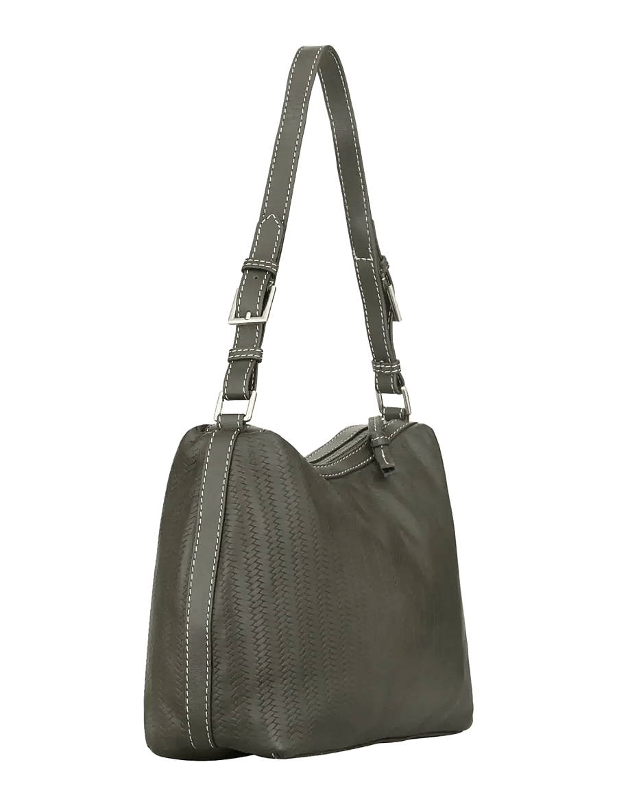 Becksöndergaard - Leava Ginni Medi Bag - modetrender - dark olive - 1