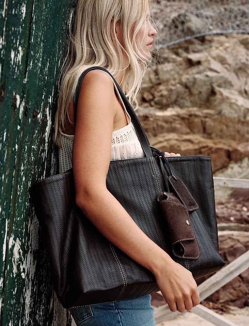 Becksöndergaard - Leava Elora Bag - shoppere - chocolate torte - 3