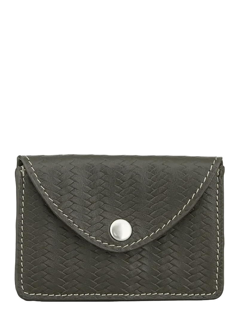 Becksöndergaard - Leava Card Wallet - card holders - dark olive - 0