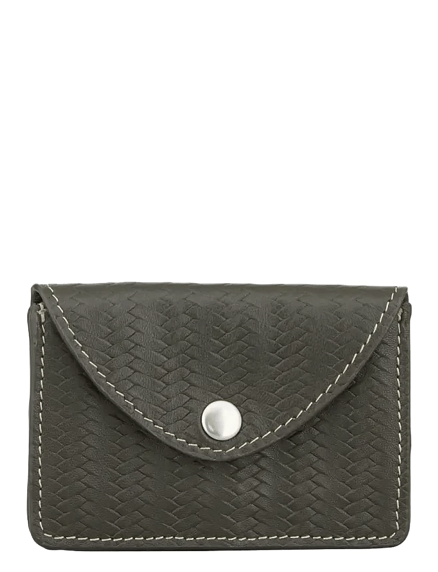 Becksöndergaard - Leava Card Wallet - kaarditaskud - dark olive - 0