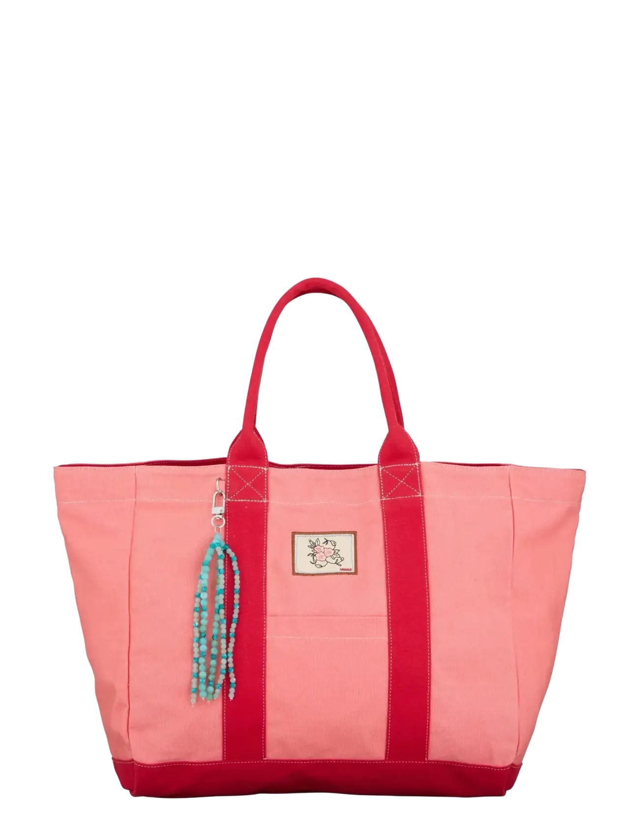 Becksöndergaard Canvas Camila Bag, Kvinder, Canvas Indkøbstaske, Koral, Str: ONE SIZE