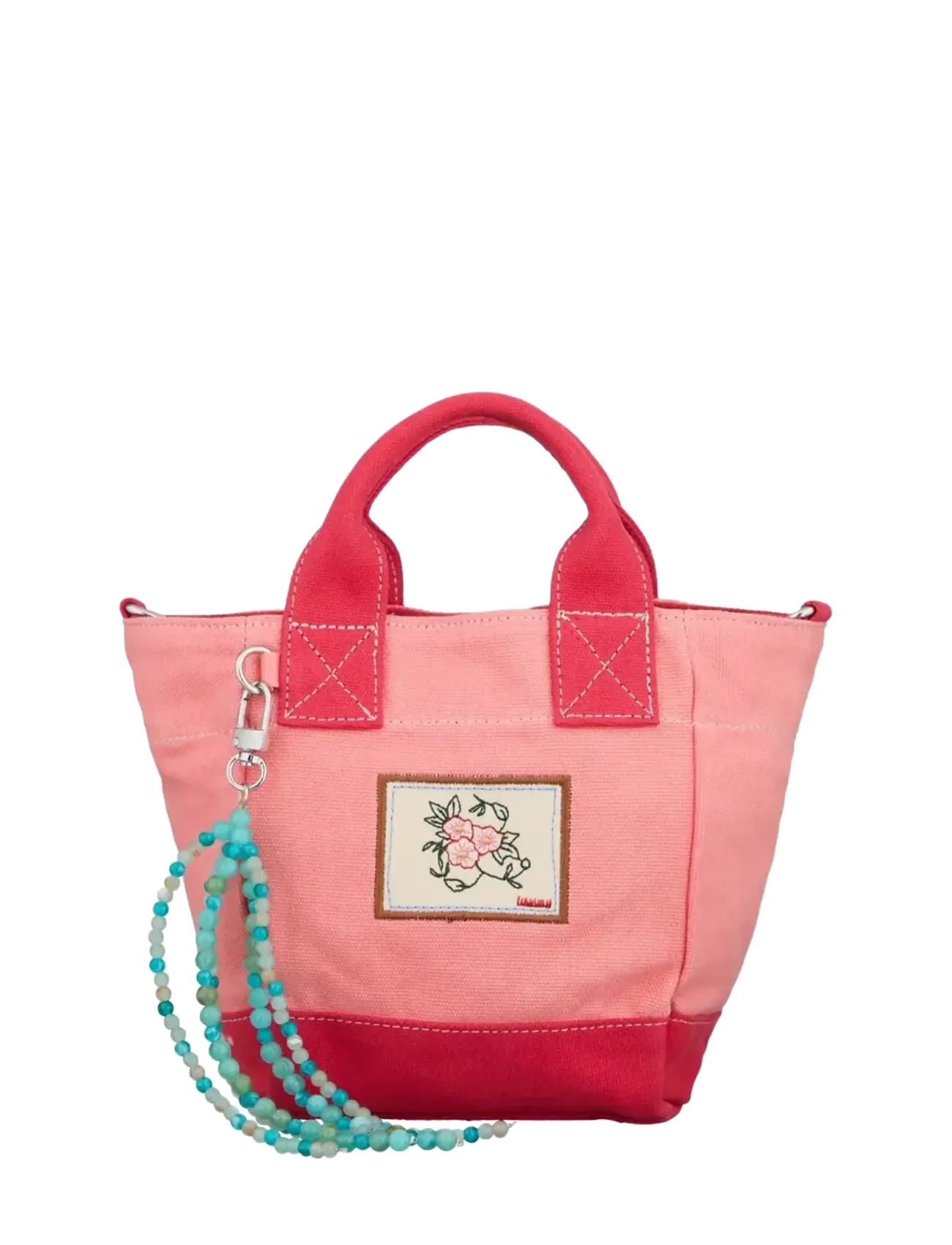 BECKSÖNDERGAARD Canvas Gabby Tasche Pink - One Size - Damen