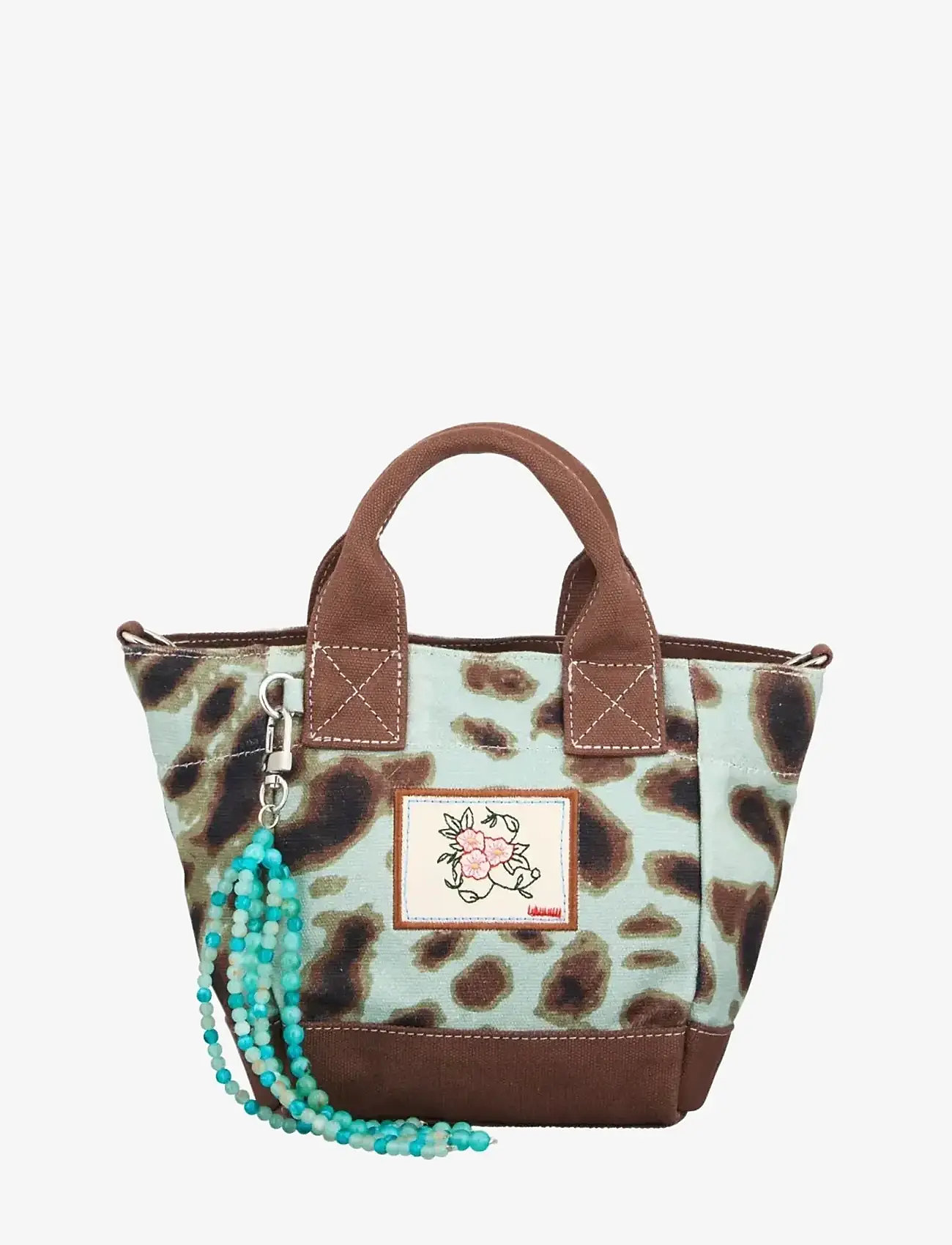 Becksöndergaard - Leola Canvas Gabby Bag - tote-stiilis kotid - aqua gray - 0