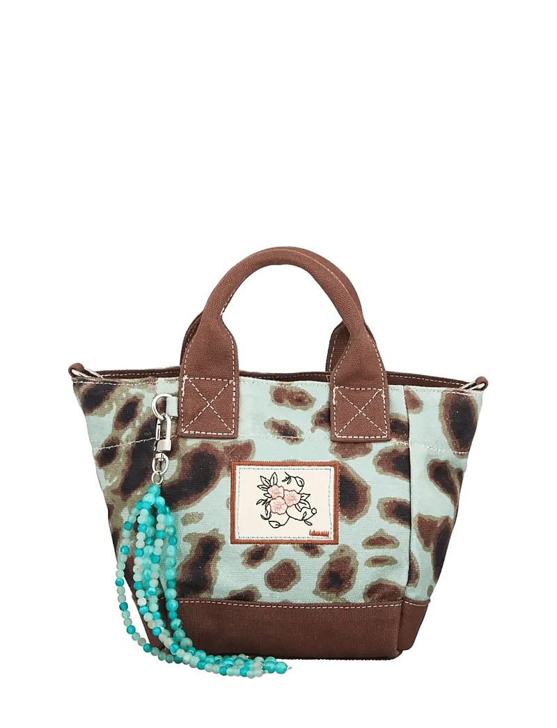 Becksöndergaard - Leola Canvas Gabby Bag - tote-stiilis kotid - aqua gray - 0