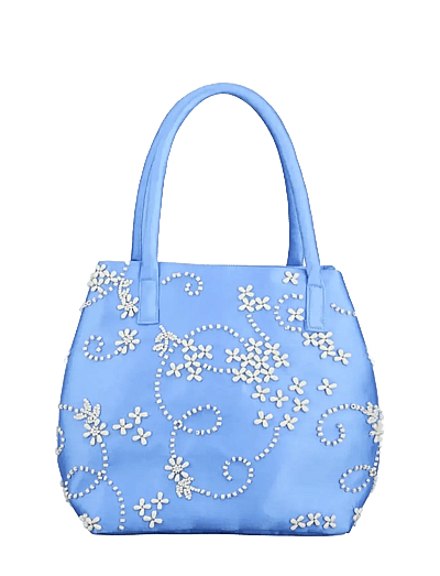Anglaisia Beaded Fiona Bag - Top Handle Tasker