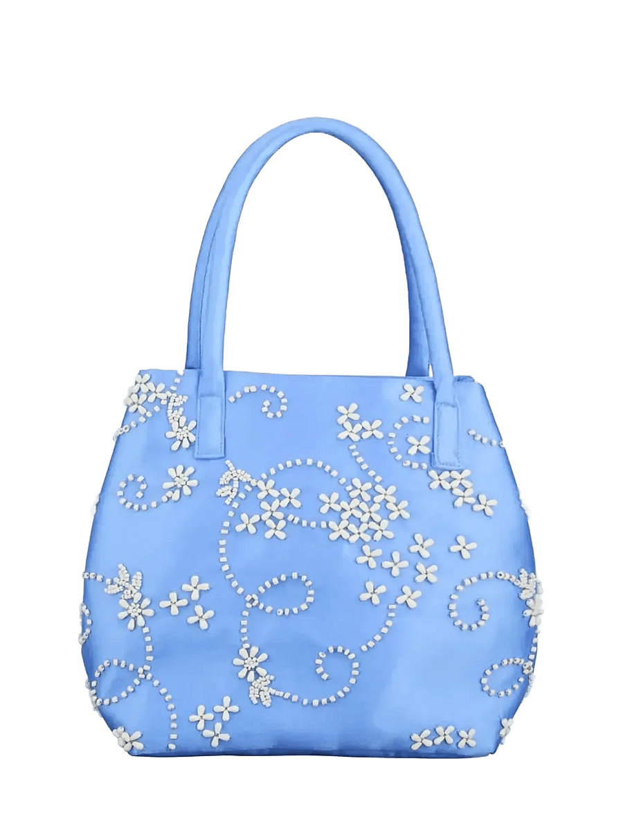 Becksöndergaard - Anglaisia Beaded Fiona Bag - besondere anlässe - regatta blue - 1