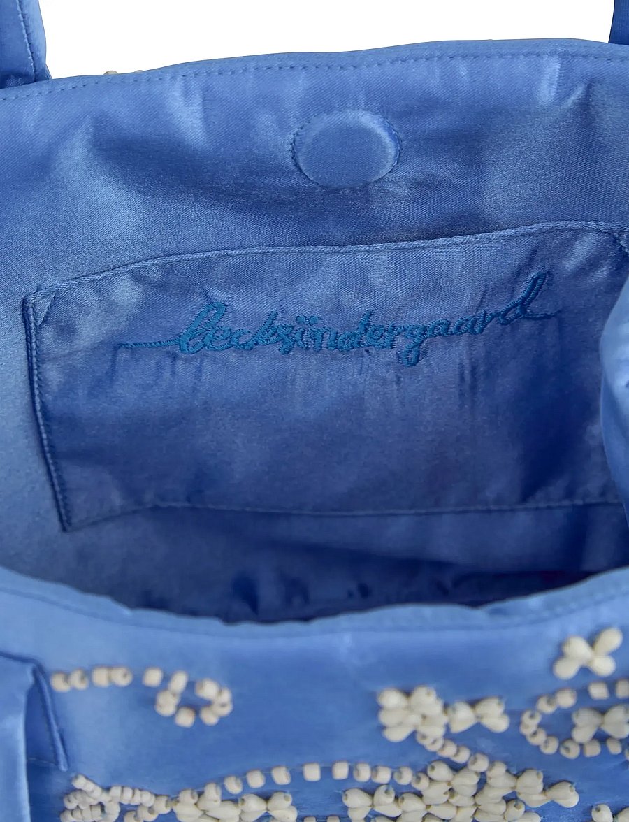 Becksöndergaard - Anglaisia Beaded Fiona Bag - besondere anlässe - regatta blue - 2