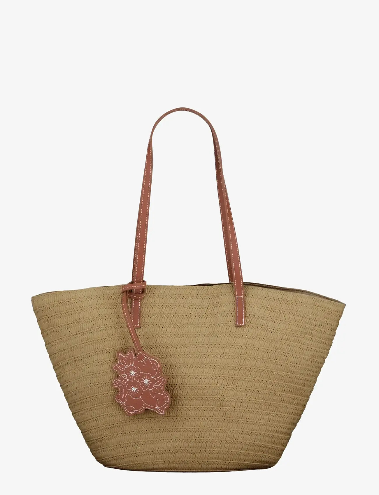 Becksöndergaard - Strawly Luca Bag - tote bags - dark nature - 0