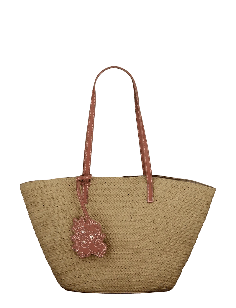 Becksöndergaard - Strawly Luca Bag - tote bags - dark nature - 0