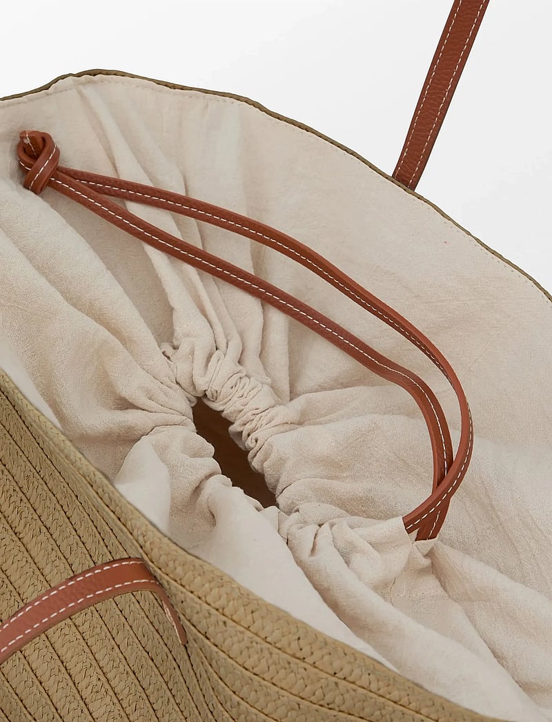 Becksöndergaard - Strawly Luca Bag - tote bags - dark nature - 1