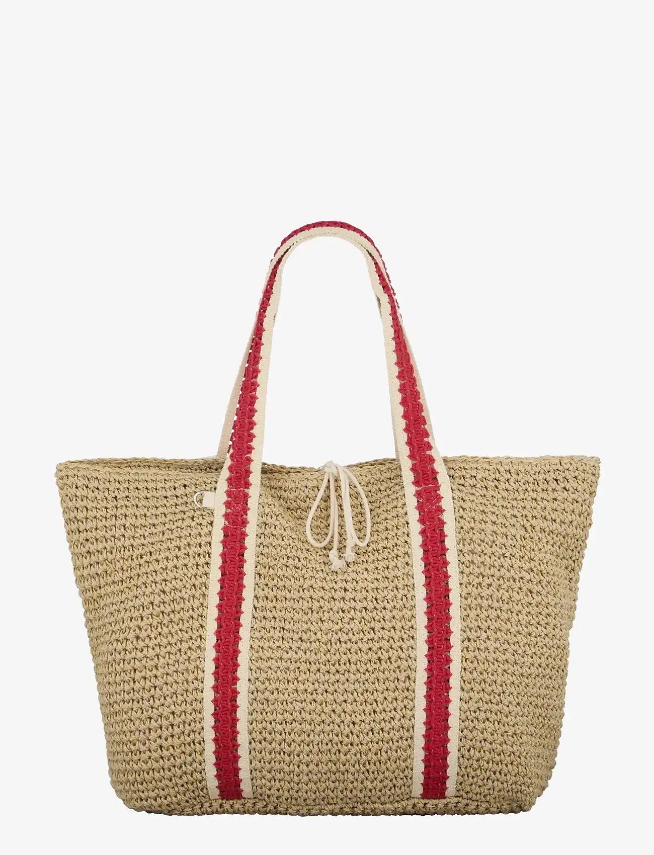 Becksöndergaard - Strawchet Pheobe Bag - tote bags - nature - 0