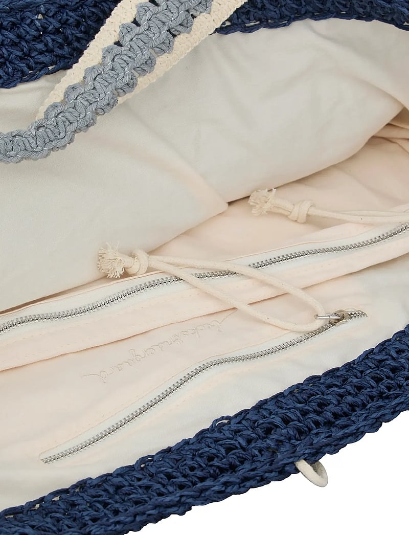 Becksöndergaard - Strawchet Pheobe Bag - tote bags - vintage indigo blue - 1