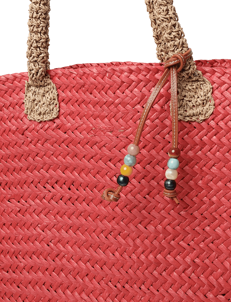 Becksöndergaard - Strawie Reese Bag - tote bags - pompeian red - 2