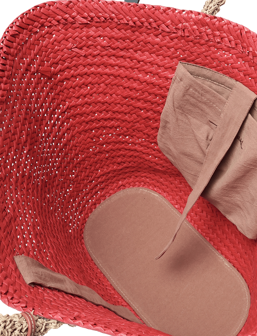Becksöndergaard - Strawie Reese Bag - tote bags - pompeian red - 3