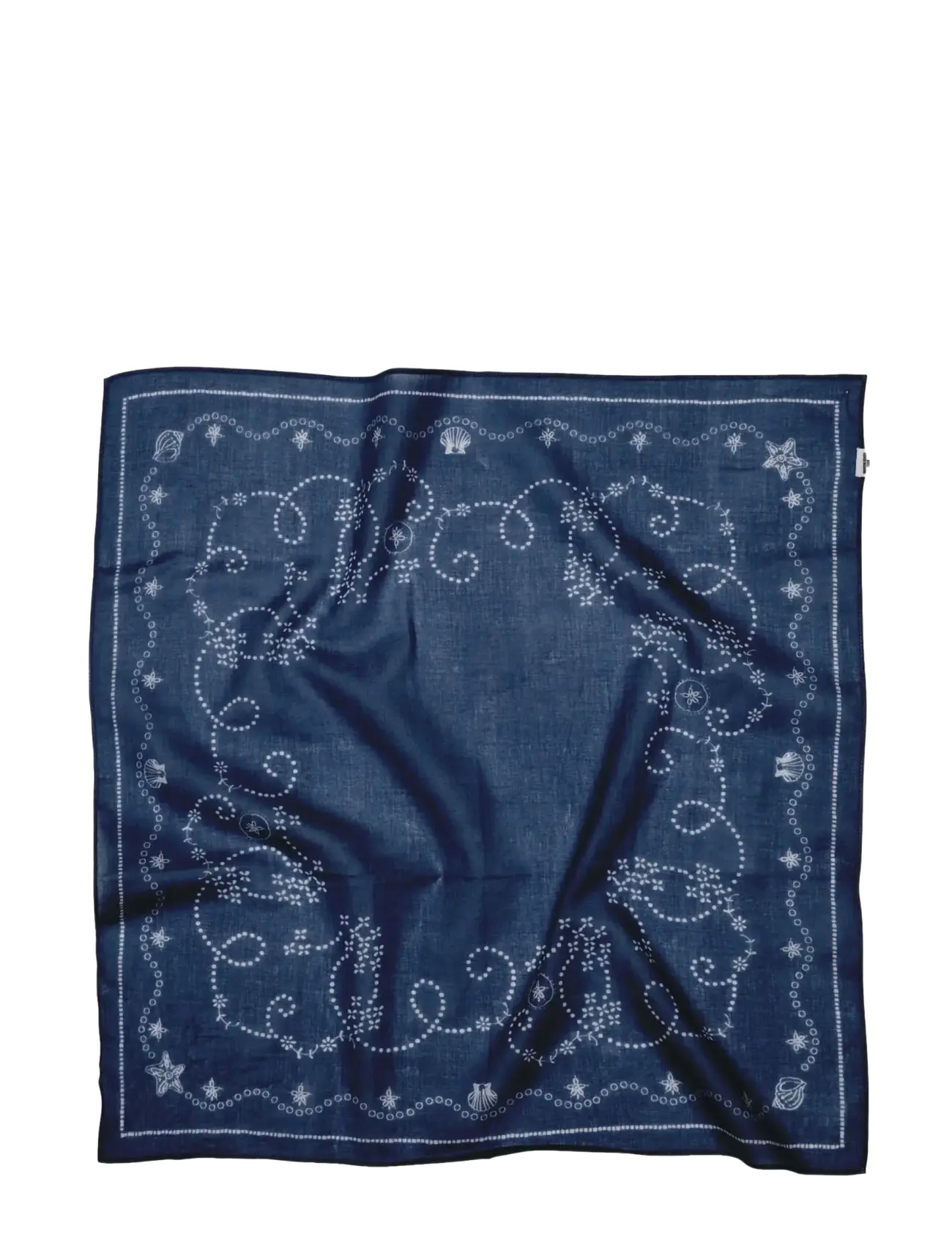 Becksöndergaard Anglaisia Cotta Scarf - Becksöndergaard - NAVY BLUE / navy