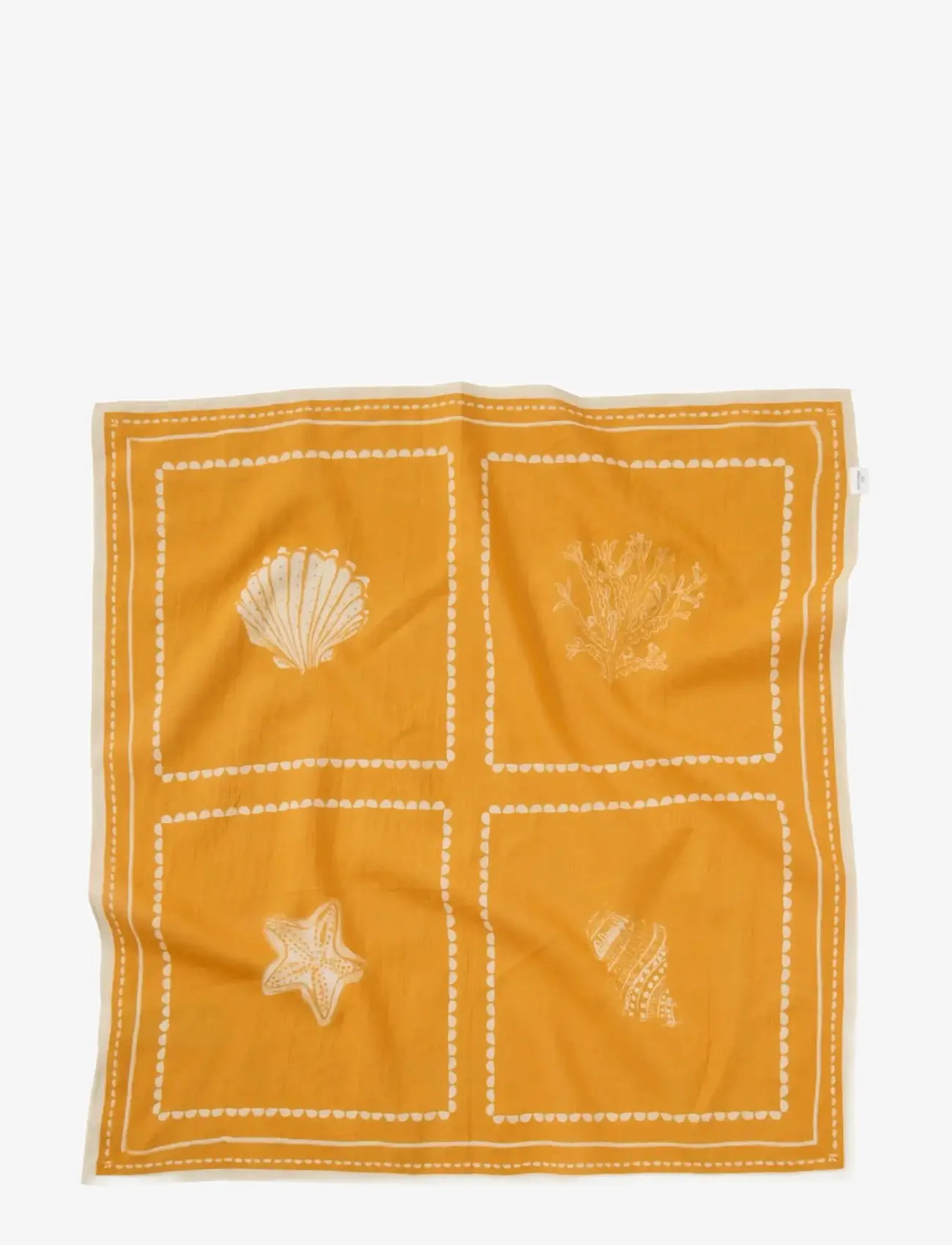 Becksöndergaard - Oceana Cotta Scarf - sjalar - golden apricot - 0