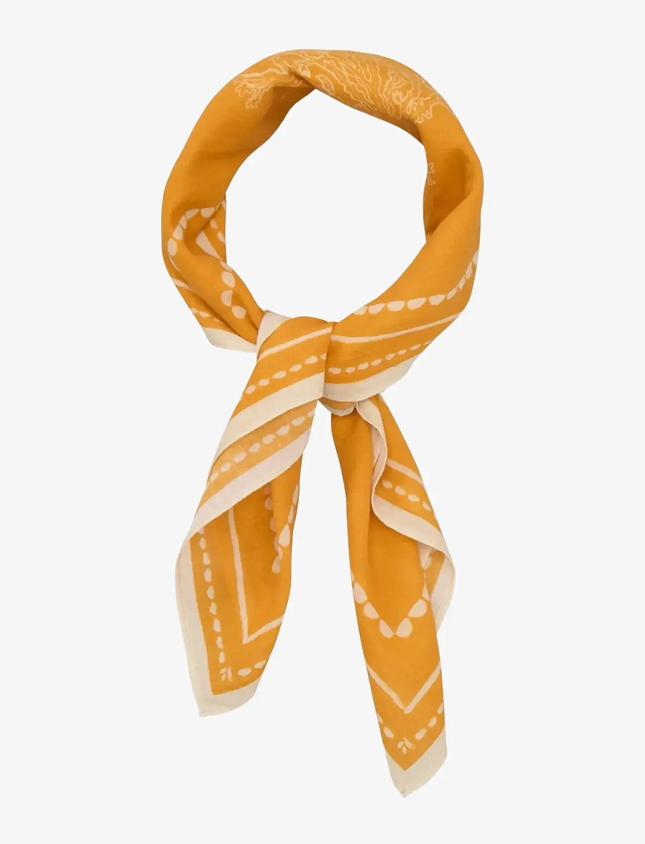 Becksöndergaard - Oceana Cotta Scarf - sjalar - golden apricot - 1