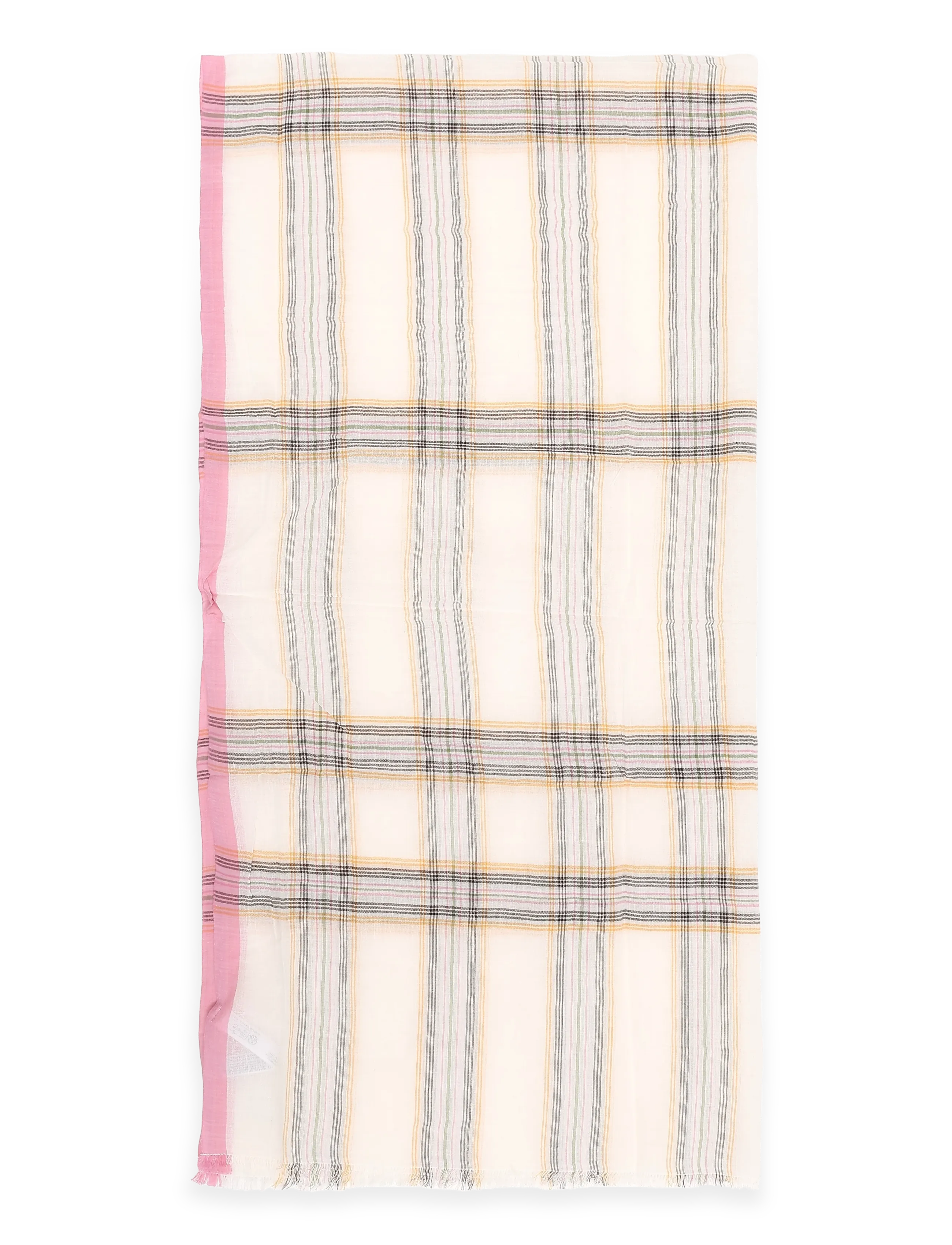 Becksöndergaard - Checkana Cowea Scarf - pink nectar - 1