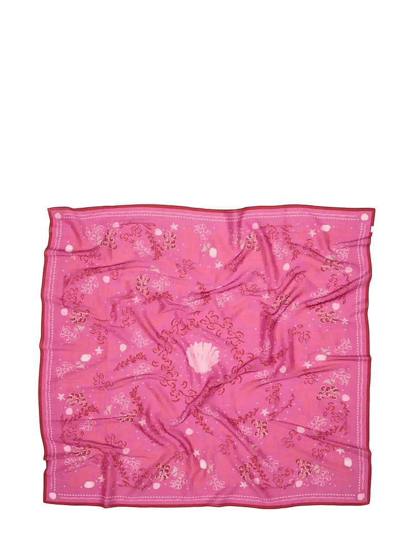 Becksöndergaard - Seastoria Sico Scarf - tynde tørklæder - cone flower pink - 0