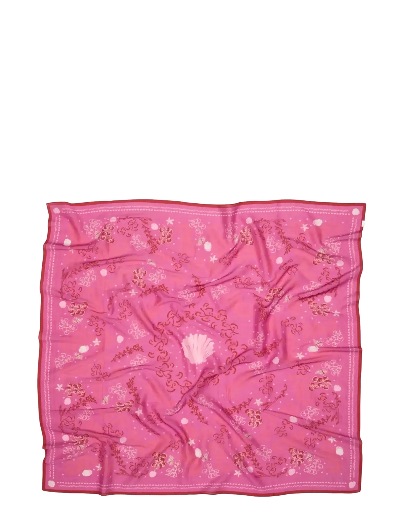 Becksöndergaard Seastoria Sico Scarf - Akcesoria - CONE FLOWER PINK / pink/rose