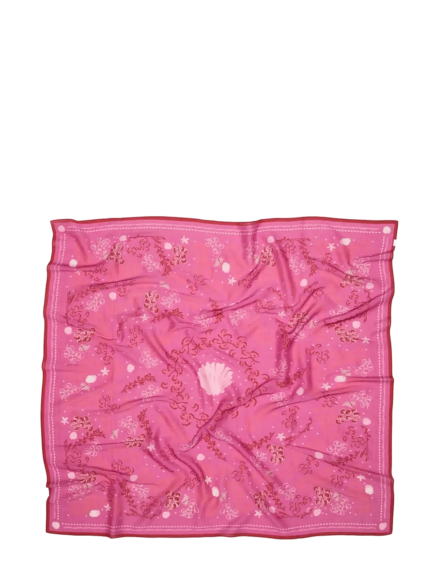 Becksöndergaard - Seastoria Sico Scarf - sjalar - cone flower pink - 0