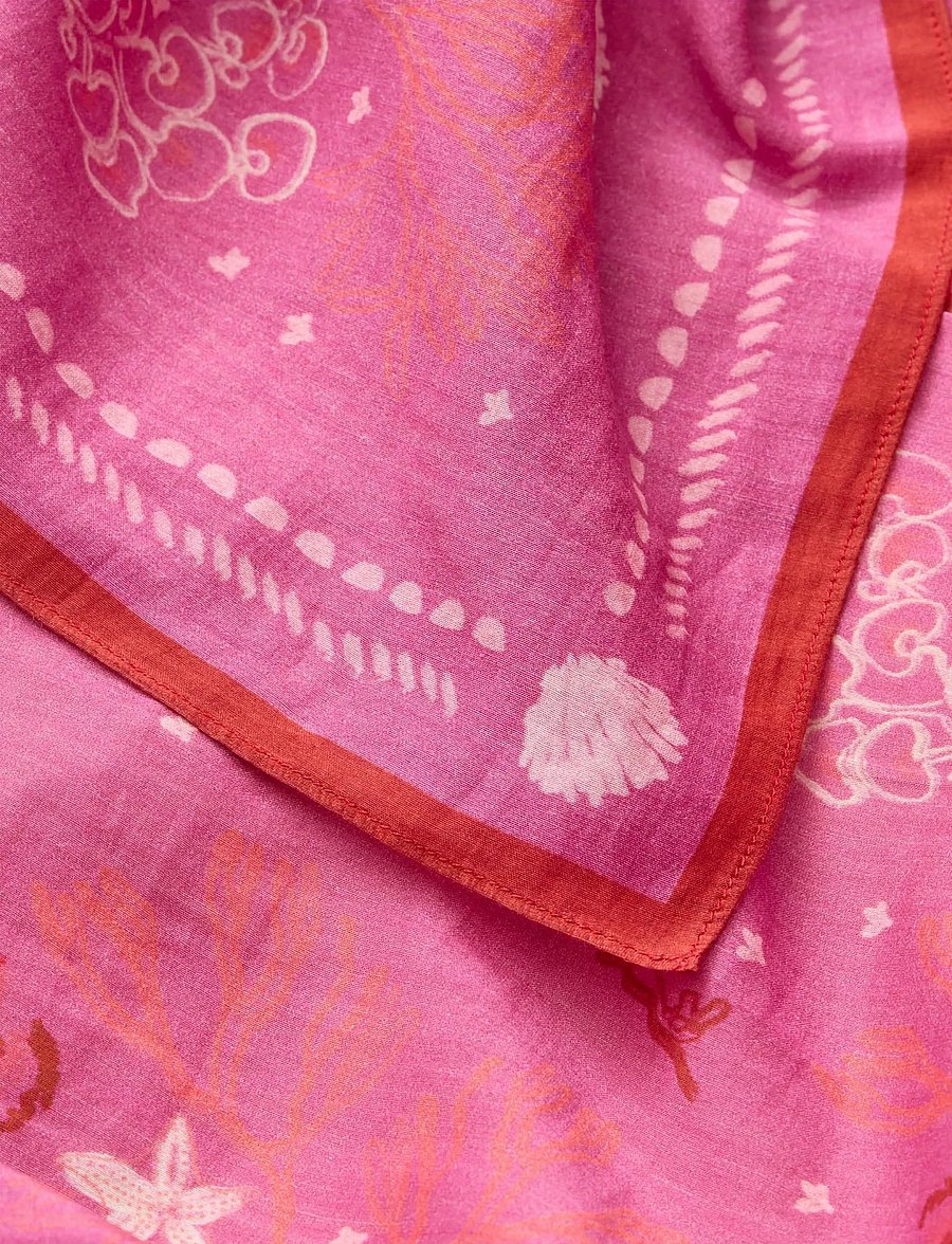 Becksöndergaard - Seastoria Sico Scarf - sjalar - cone flower pink - 2