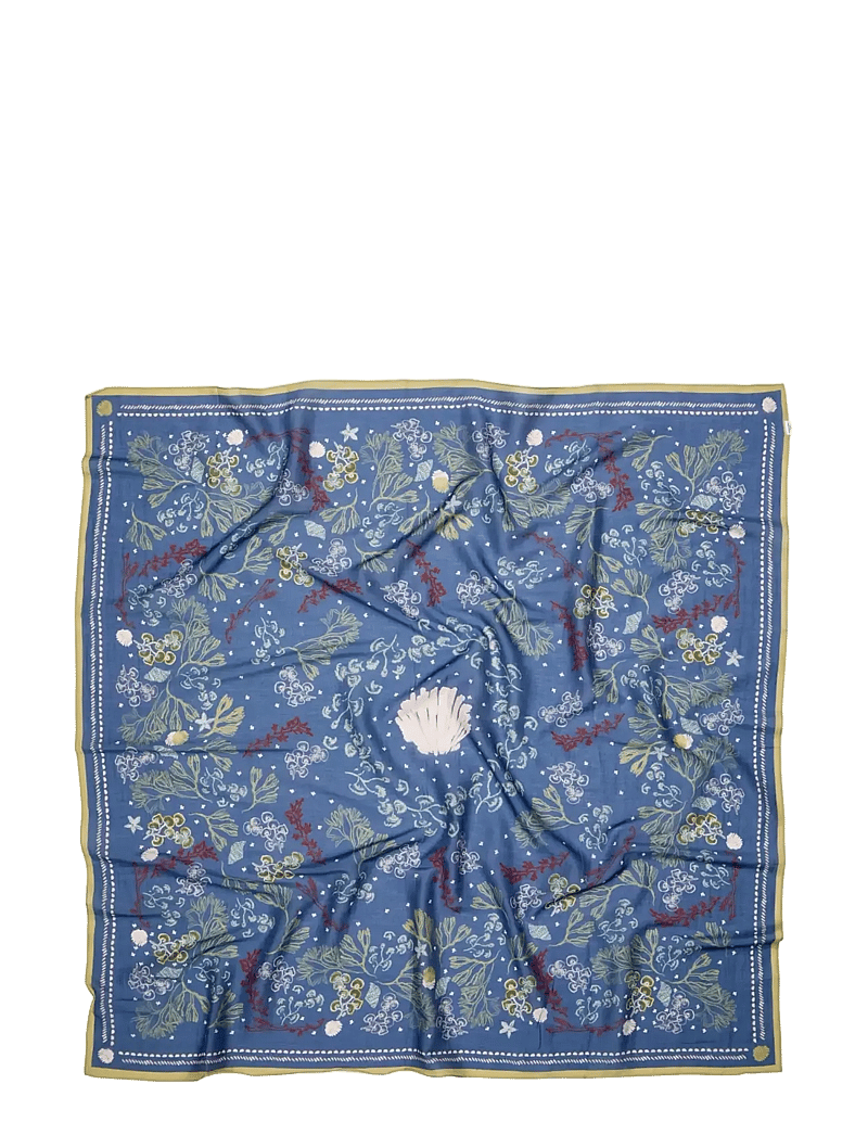 Becksöndergaard - Seastoria Sico Scarf - tynde tørklæder - vintage indigo blue - 0
