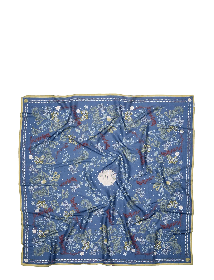 Becksöndergaard - Seastoria Sico Scarf - kevyet huivit - vintage indigo blue - 0