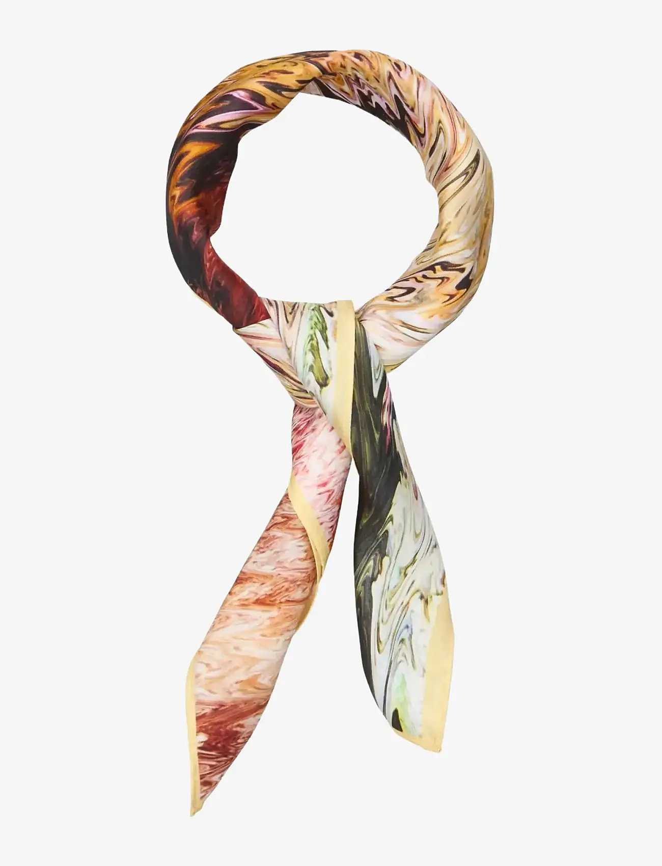Becksöndergaard - Corallo Taby Sia Scarf - tynde tørklæder - pompeian red - 2