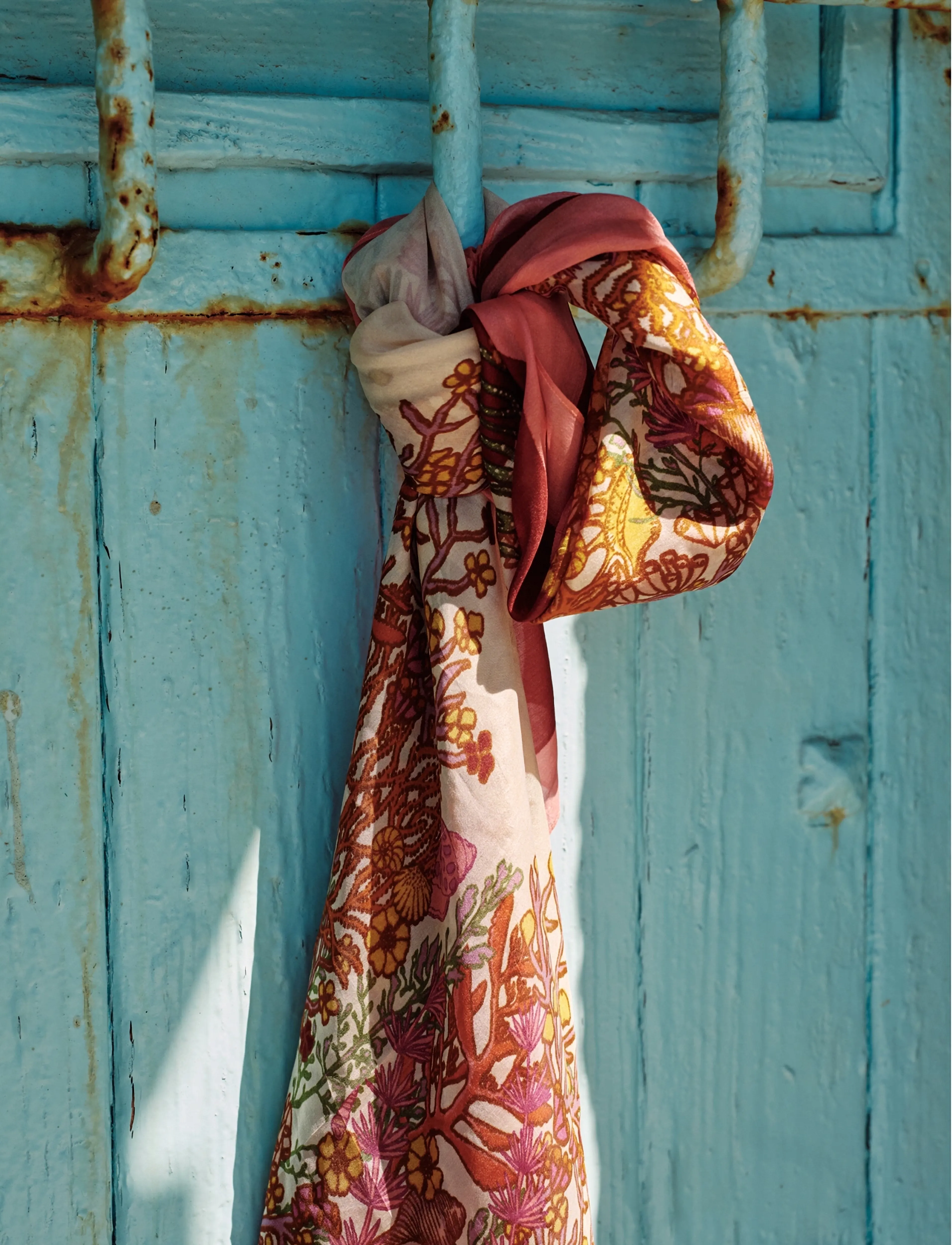 Becksöndergaard - Corallo Taby Sia Scarf - lightweight scarves - pompeian red - 3
