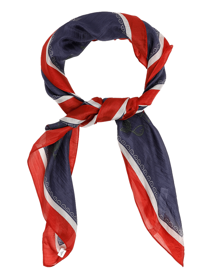 Becksöndergaard - Efloria Taby Sia Scarf - modetrends - naval academy blue - 0
