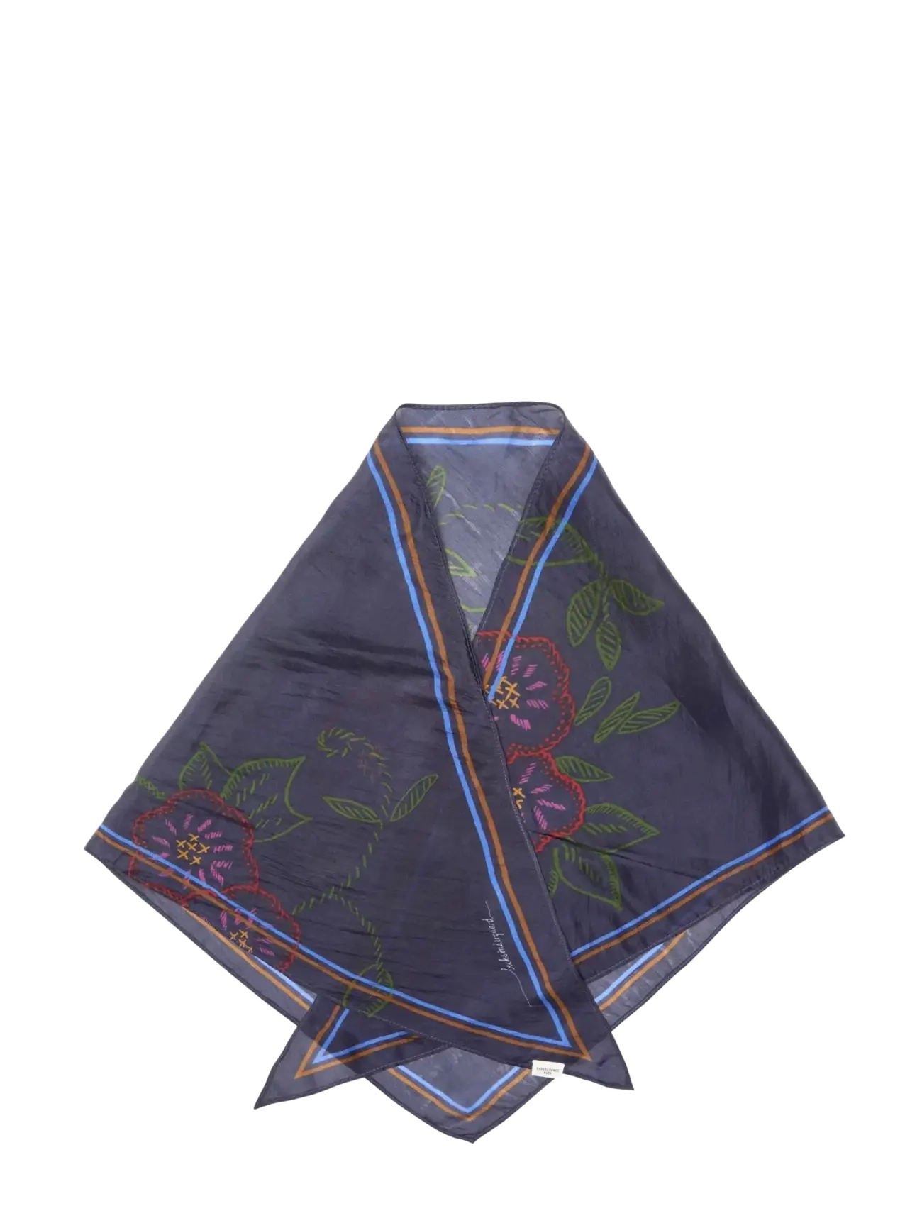 Becksöndergaard - Efloria Triangle Taby Scarf - lightweight scarves - naval academy blue - 1