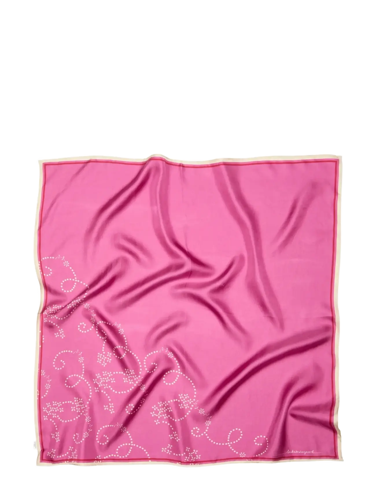 Becksöndergaard Abstraglaisia Sia Scarf - New arrivals - CONE FLOWER PINK / pink/rose