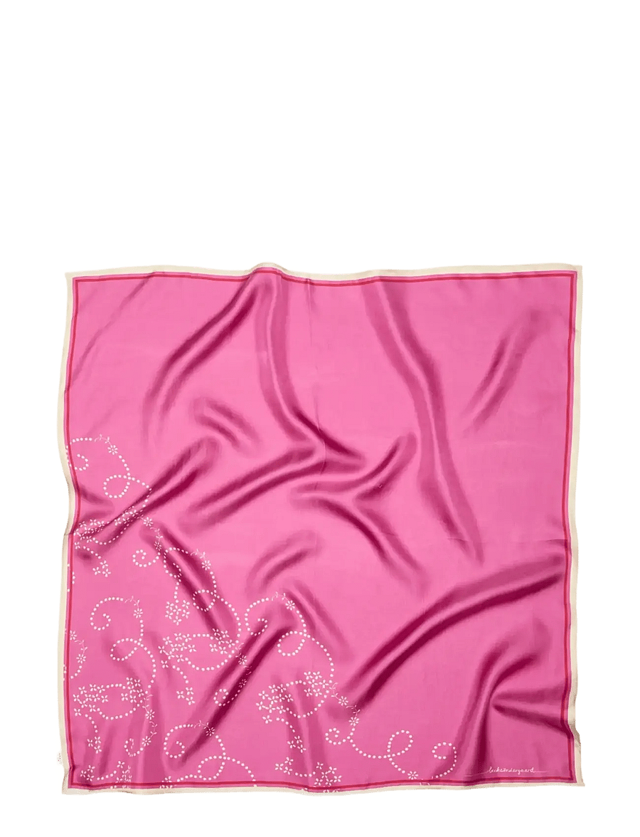 Becksöndergaard - Abstraglaisia Sia Scarf - sjalar - cone flower pink - 0