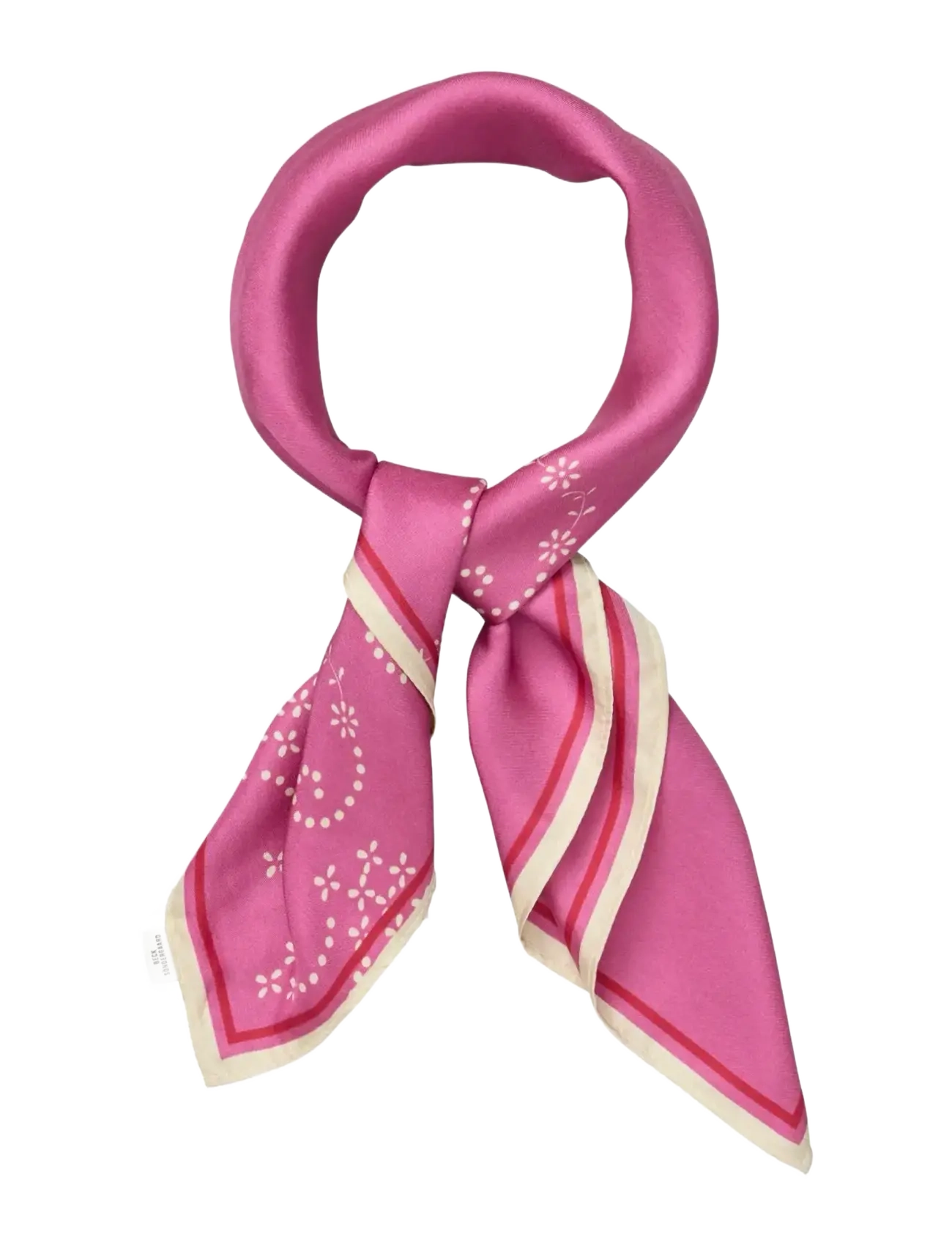 Becksöndergaard - Abstraglaisia Sia Scarf - sjalar - cone flower pink - 1