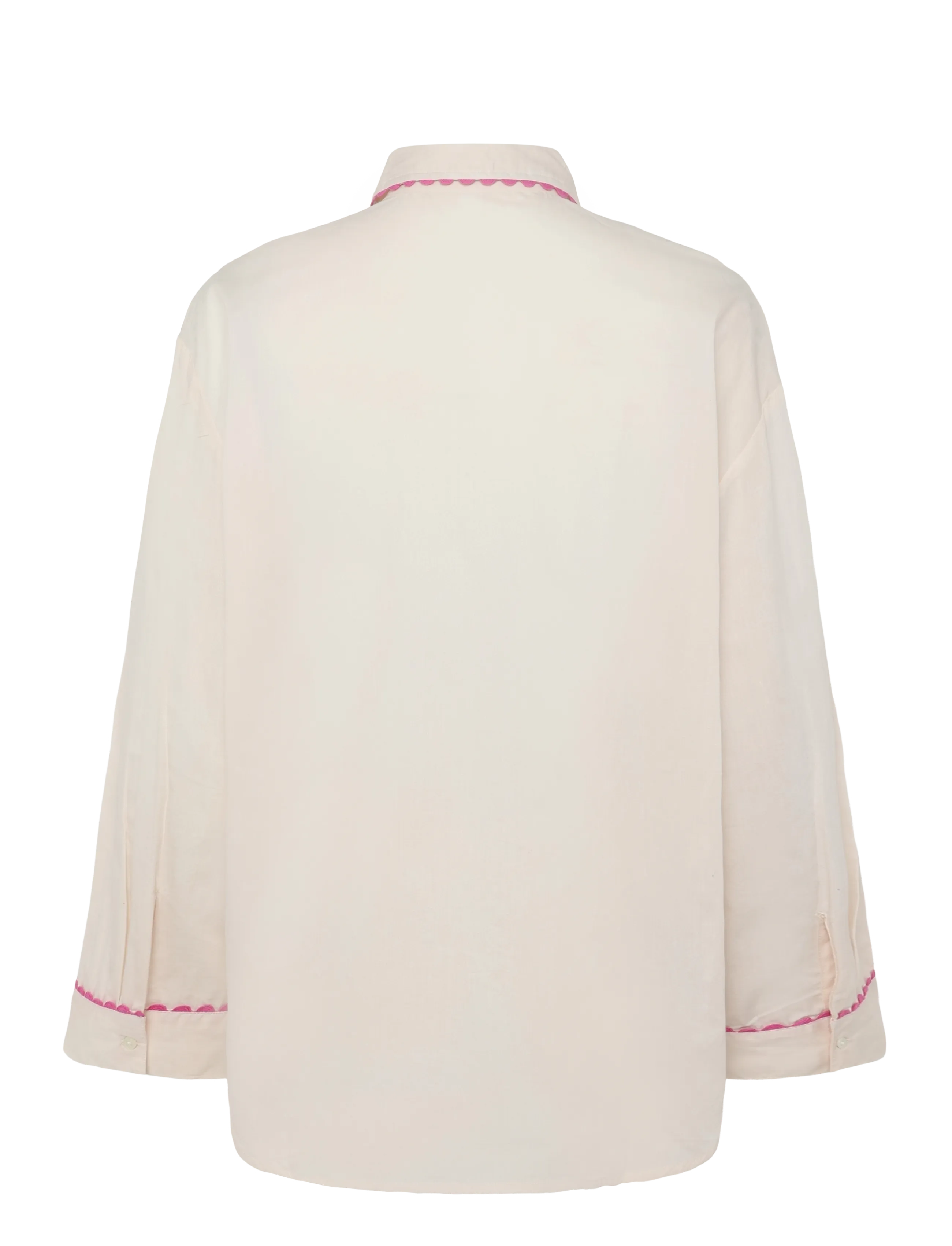 Becksöndergaard - Scallop Efloria Shirt+Shorts - pyjamas - whitecap gray - 2